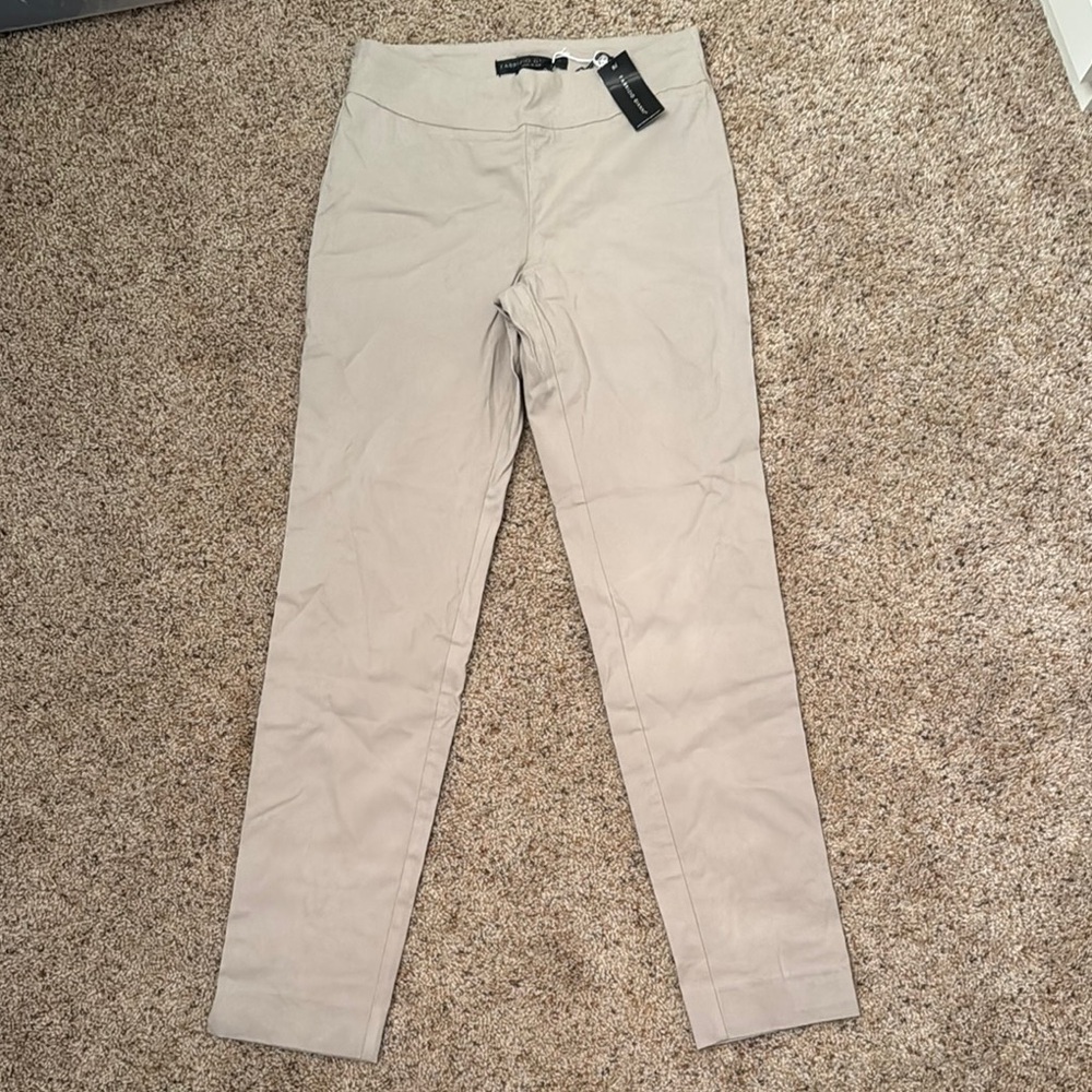 Fabrizio Gianni Beige Slim Fit Pants s 8